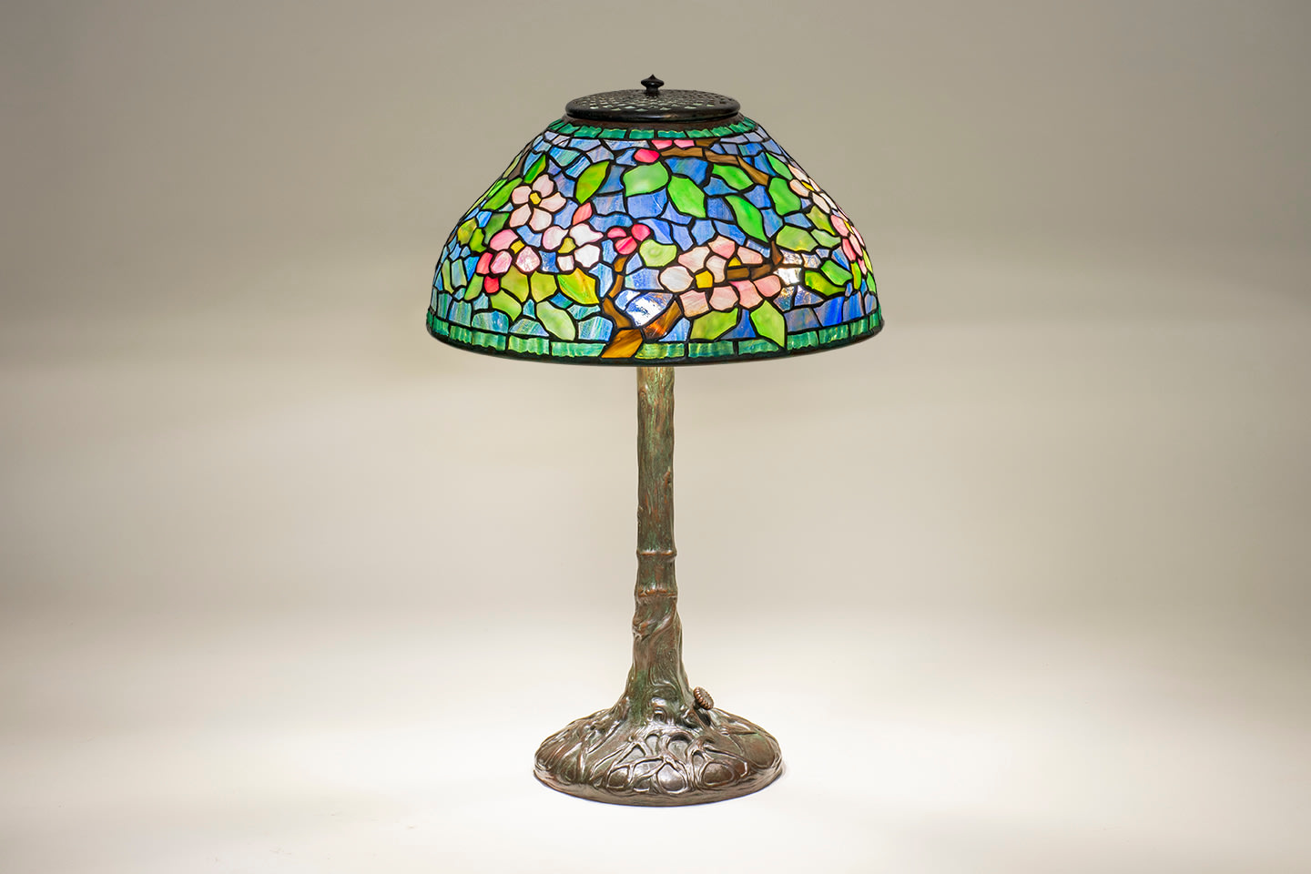 Rare Apple Blossom Table Lamp