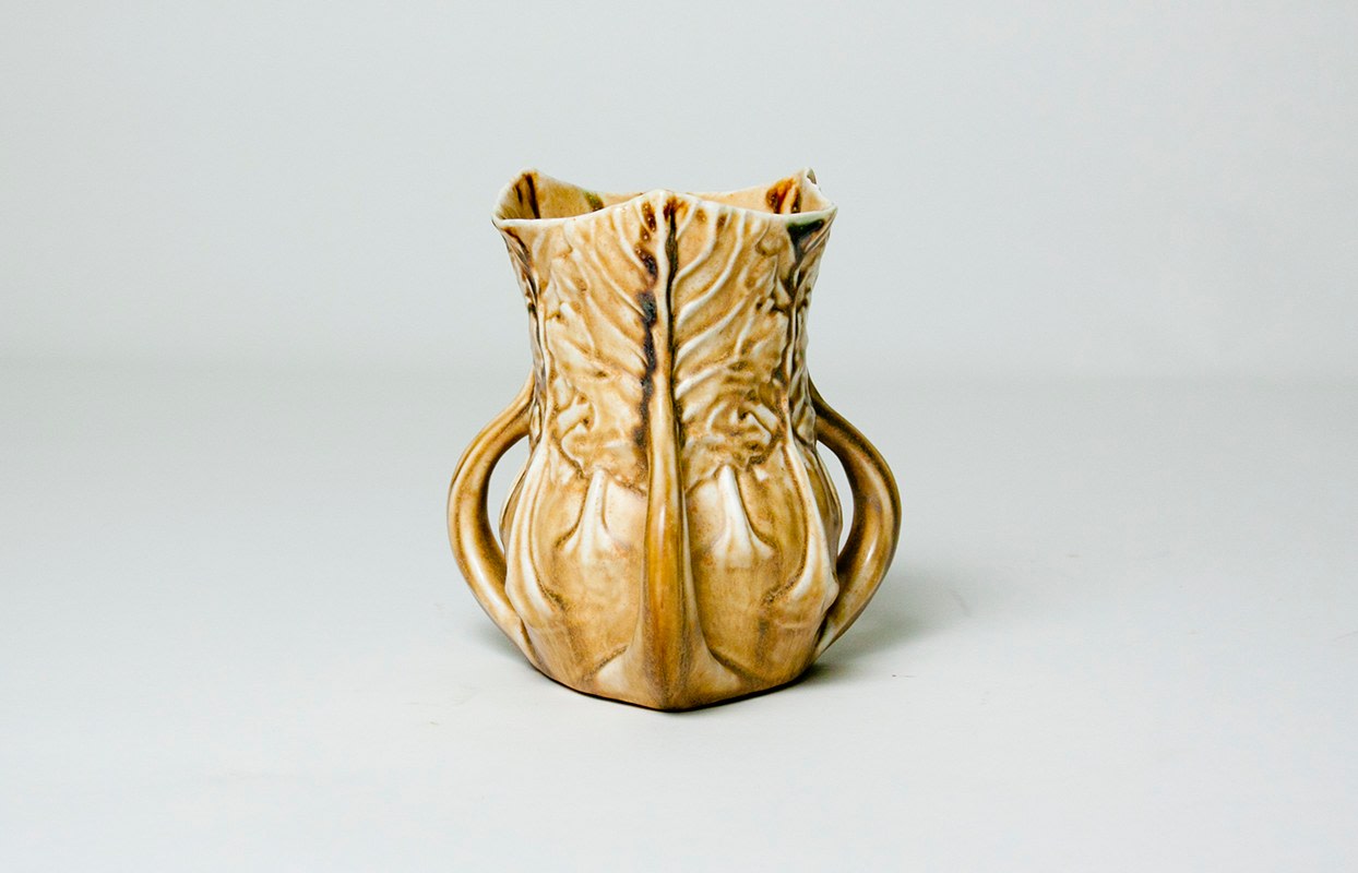 Favrile Pottery Cabbage Vase