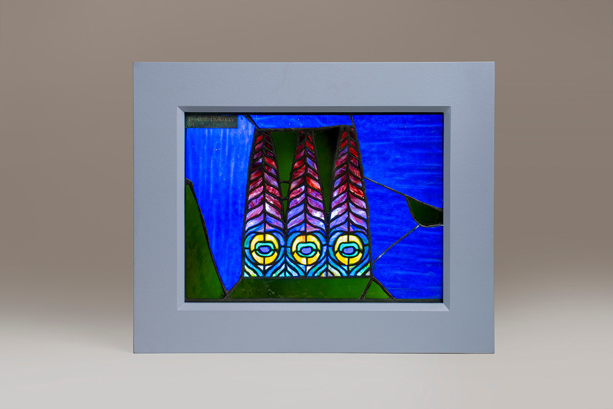 Rare &quot;Peacock&quot; Sample Panel