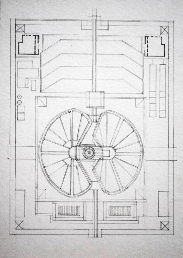 Swagata Bhattacharyya Work No. 5P (Untitled), 2022 Pencil on paper 8.27h x 5.83w in