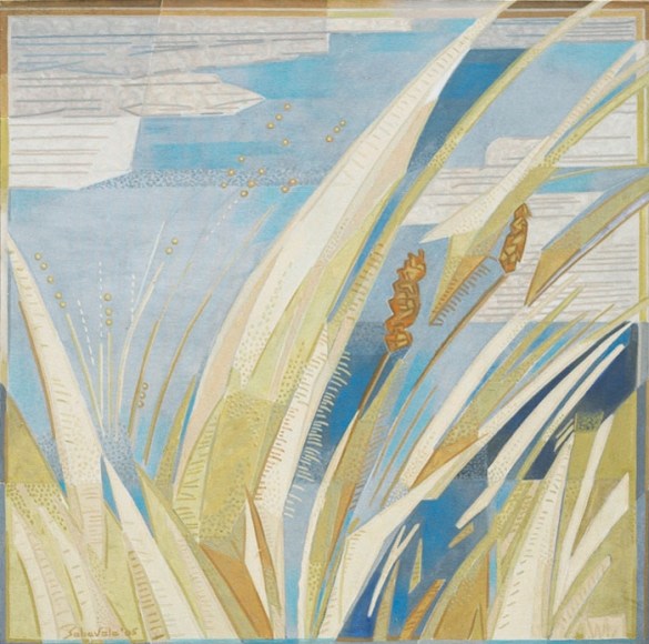 A HARVEST OF PLENTY 2005 Oil paint on canvas 50 x 50 in.