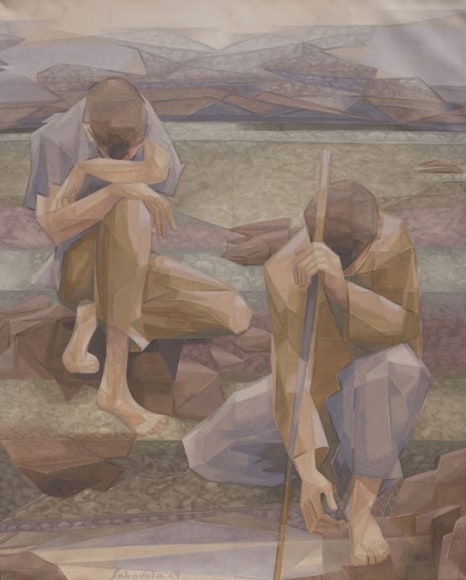 THEY SEEK BUT DO NOT FIND 2007 Oil paint on canvas 60 x 48 in.