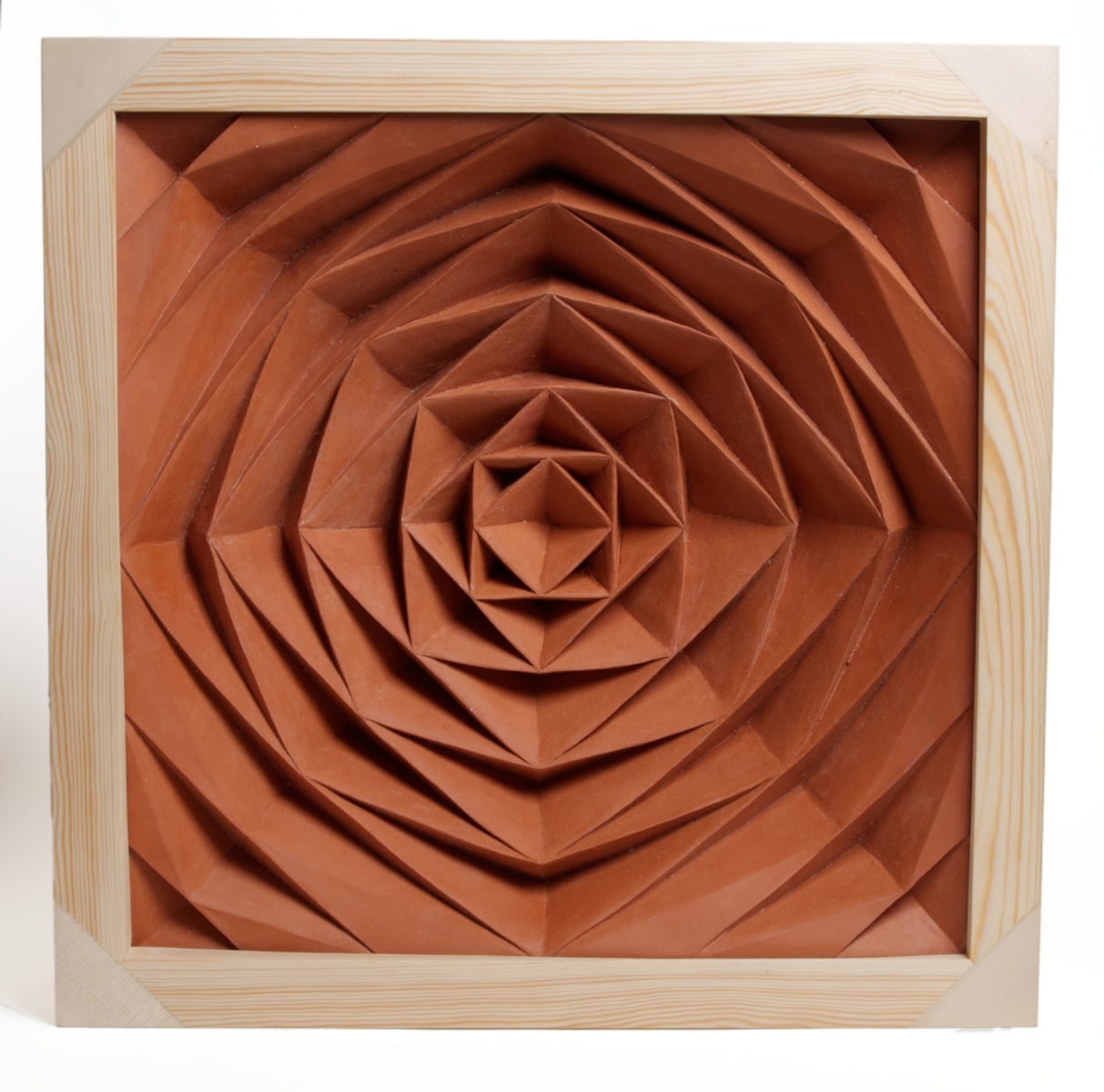 Halima Cassell  Unsquare Dance, 2017  Hand carved  19 x 19 in