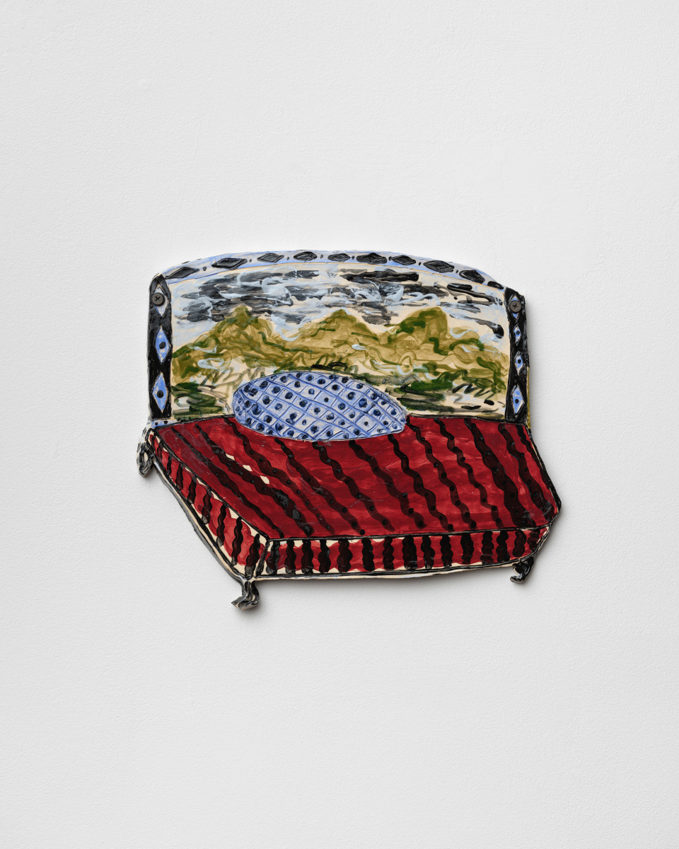 Padma Rajendran, Mountain Bed, 2021