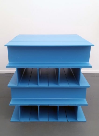 Rasheed Araeen SCULPTURE NO 2 1965 Steel and paint 48 x 48 x 48 in.