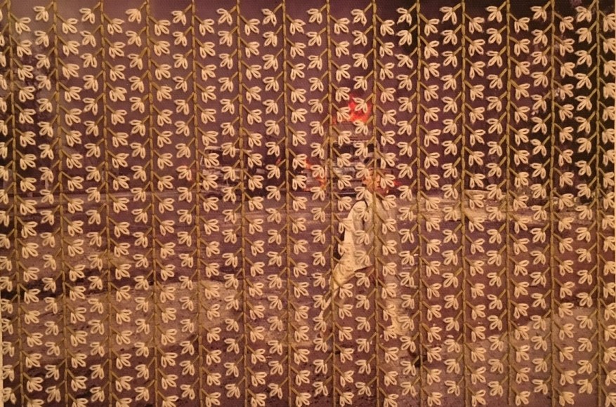 Fatima Munir Untitled 2 2015 Hand embroidery, ink jet on canvas 11 x 16 in.