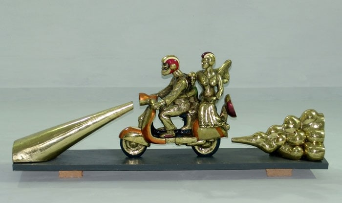 CHETAK - HAMARA BAJAJ 2008 Bronze 72 x 10.5 x 25 in.