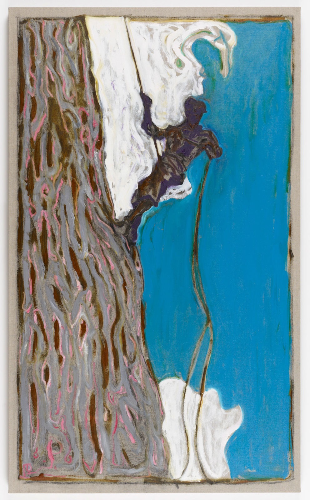 BILLY CHILDISH Toni Kurz Descending (study 1), 2011