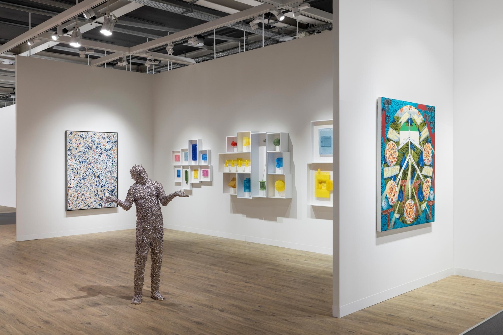 Art Basel 2023, Installation view, Lehmann Maupin, Booth K9