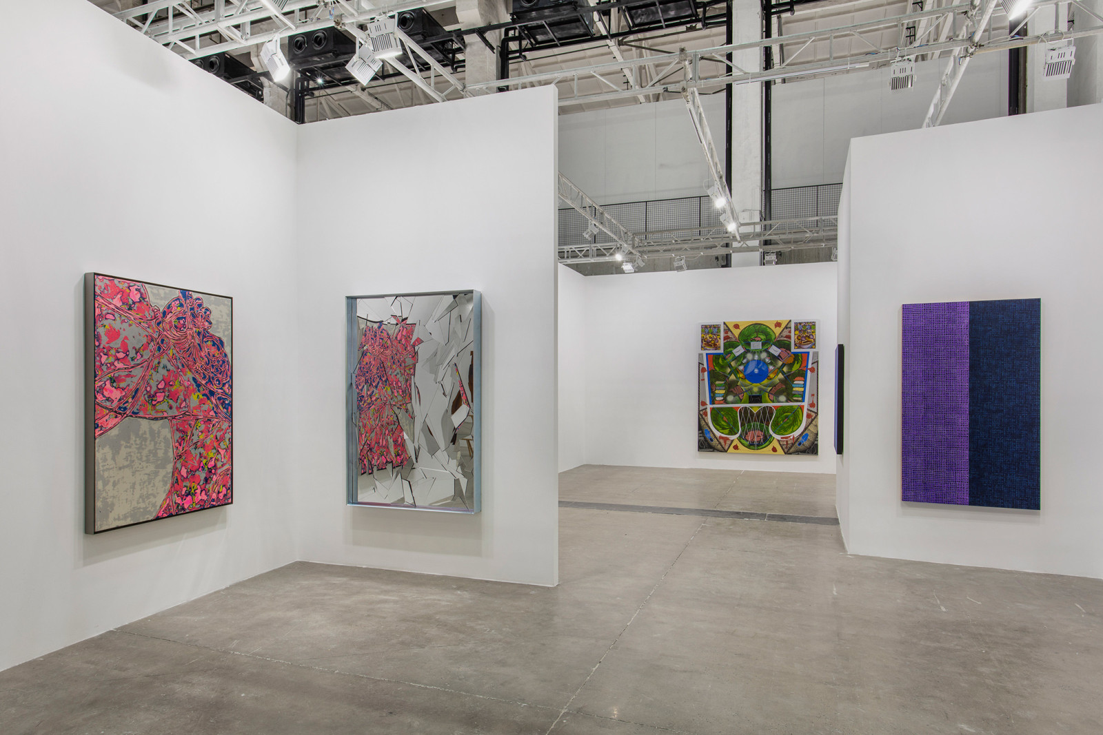 Third installation view of Lehmann Maupin's booth at West Bund Art &amp; Design 2020