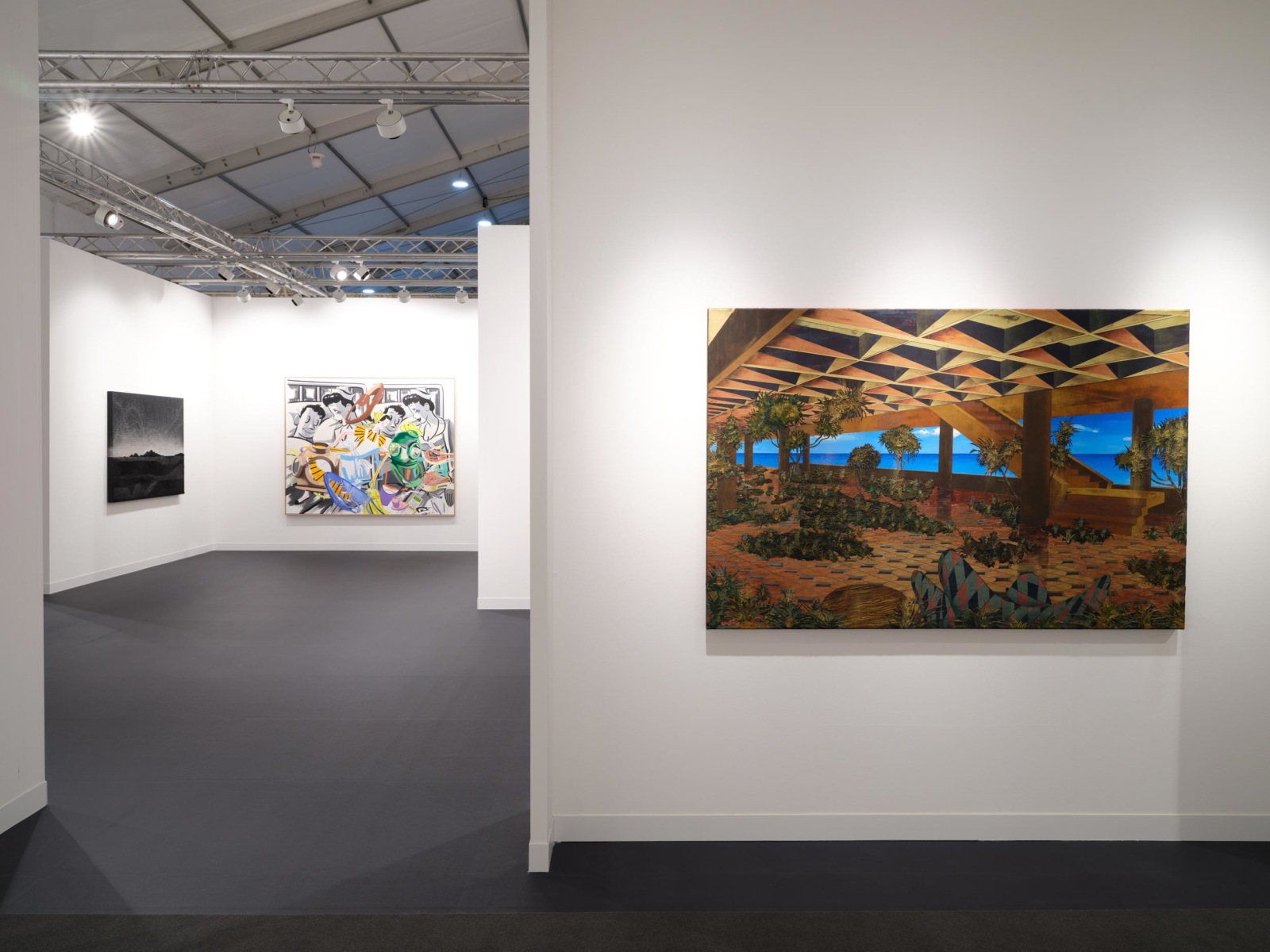 Frieze London 2023, Installation view, Lehmann Maupin, Booth F2