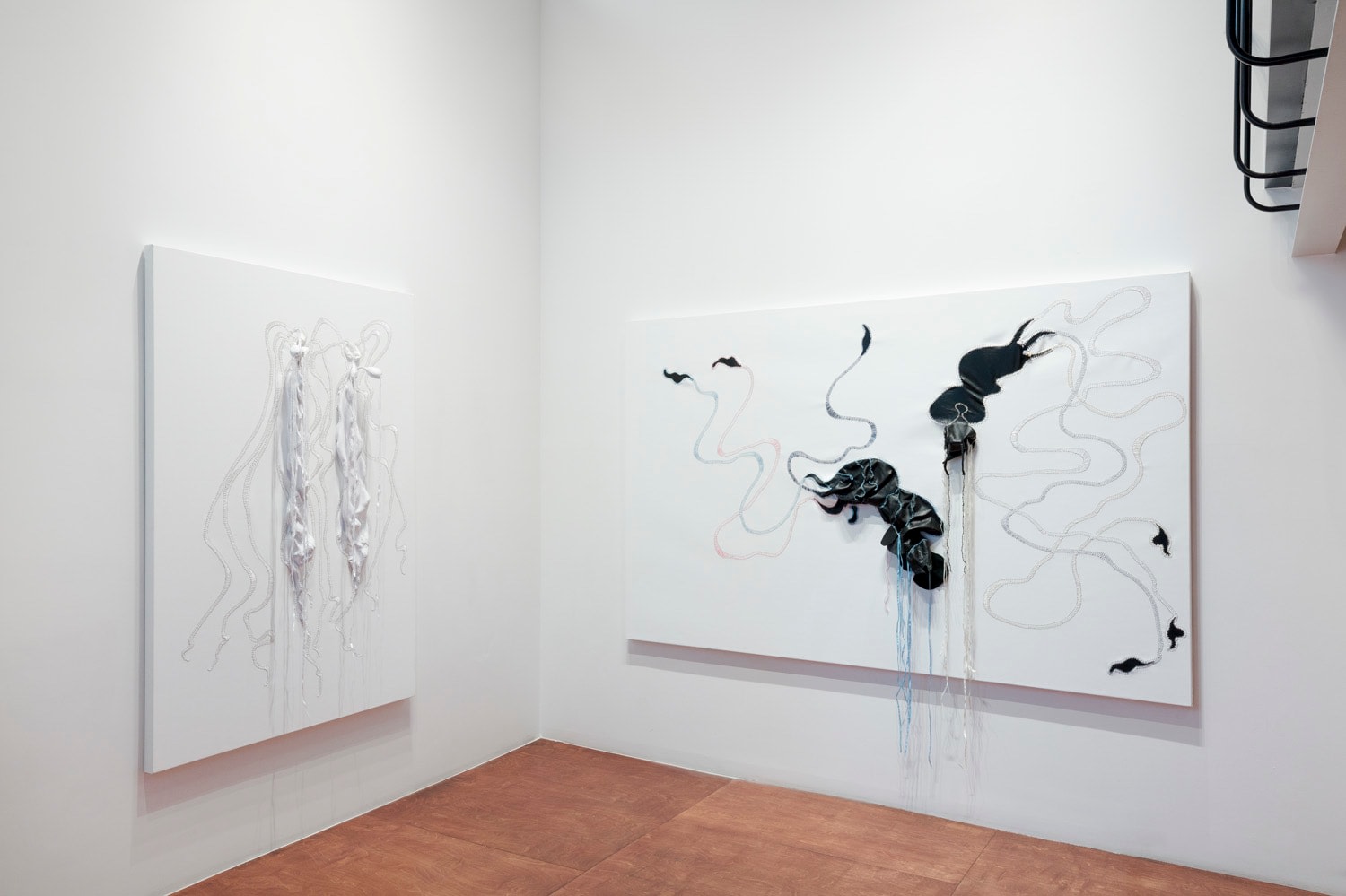 Nicholas Hlobo, Installation view, Lehmann Maupin, Seoul, 2019