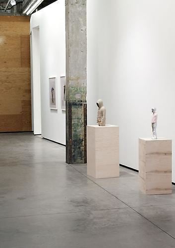 ERWIN WURM gulp Installation View 6