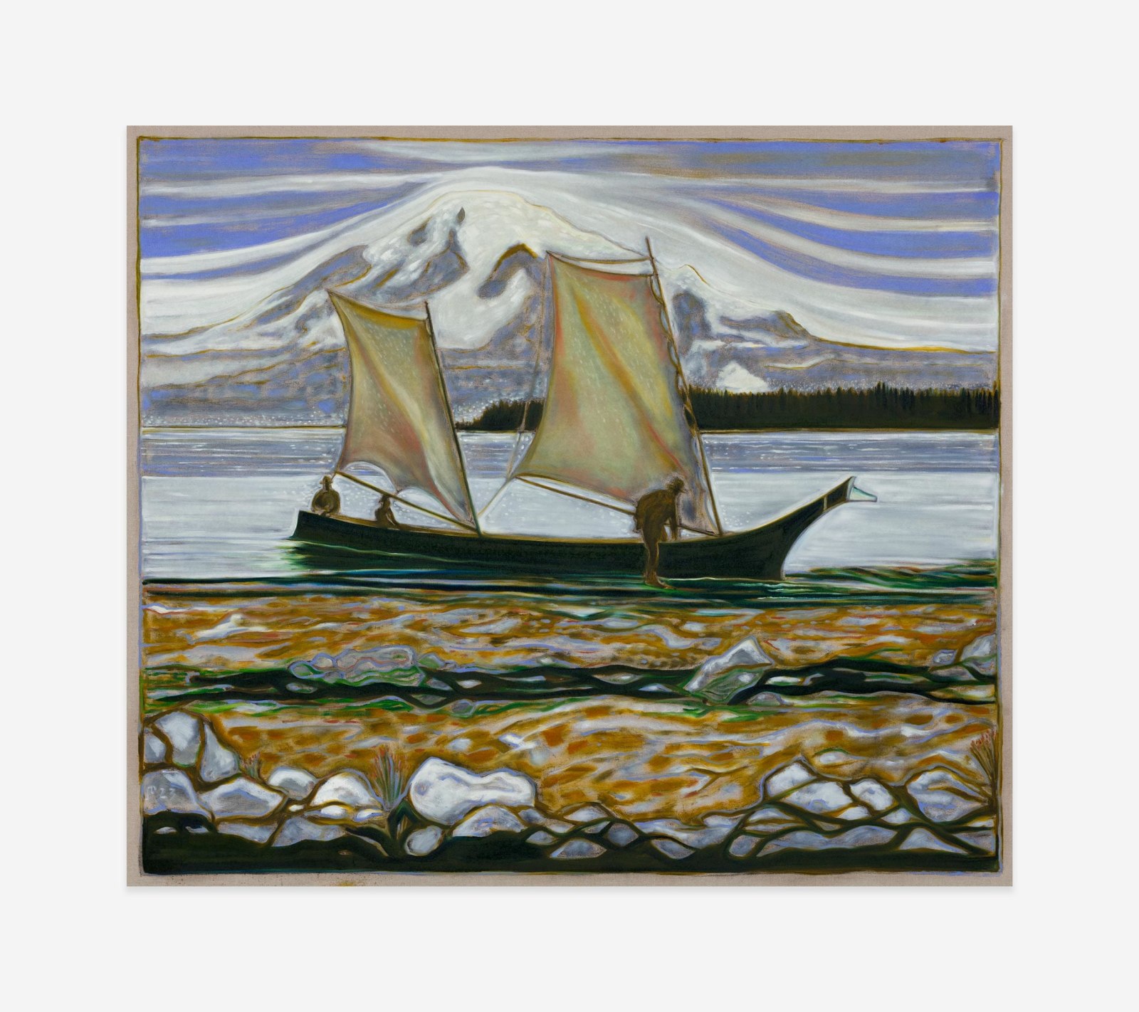 BILLY CHILDISH, shore line, 2023