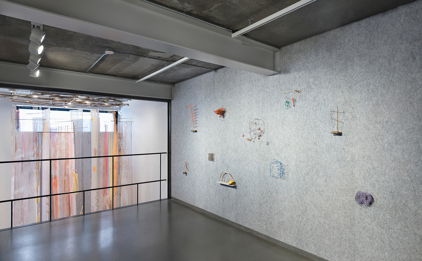 Cecilia Vicu&ntilde;a:&nbsp;Quipu Girok (Knot Record), Installation view, Seoul