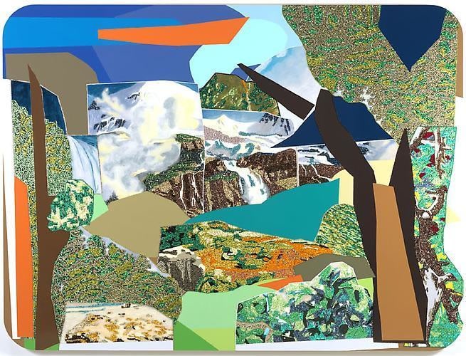 MICKALENE THOMAS Landscape Majestic, 2010