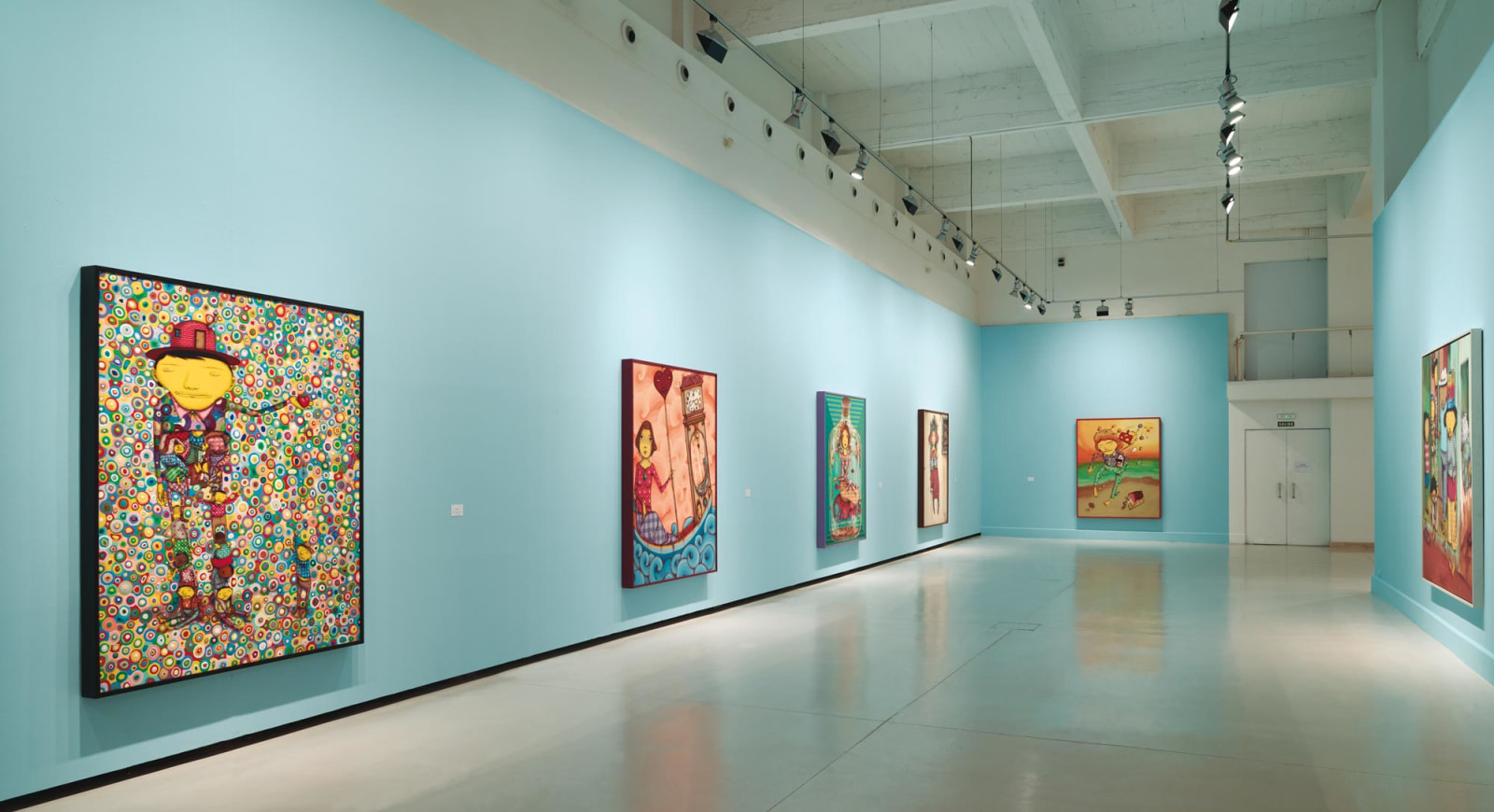 OSGEMEOS: When the leaves turn to yellow, Installation view