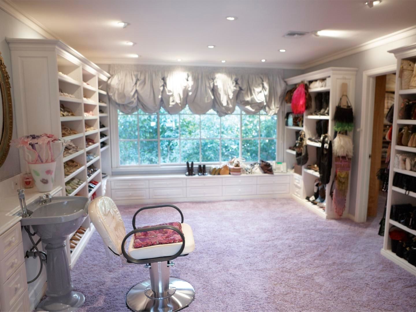 CATHERINE OPIE The Shoe Closet&nbsp;from the&nbsp;700 Nimes Road Portfolio,&nbsp;2010-11