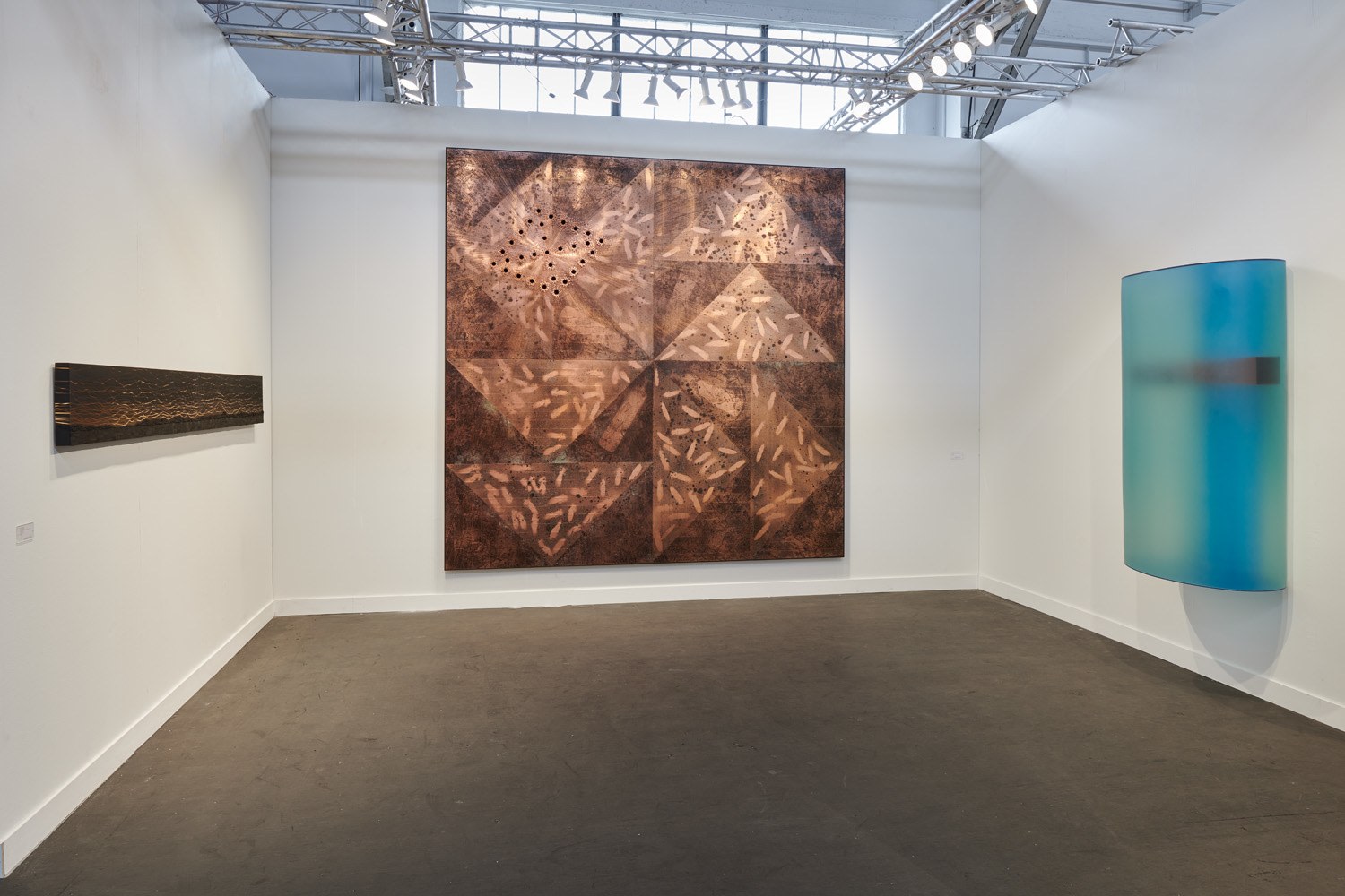 Installation view of Lehmann Maupin's booth at FOG art fair 2020, view 2