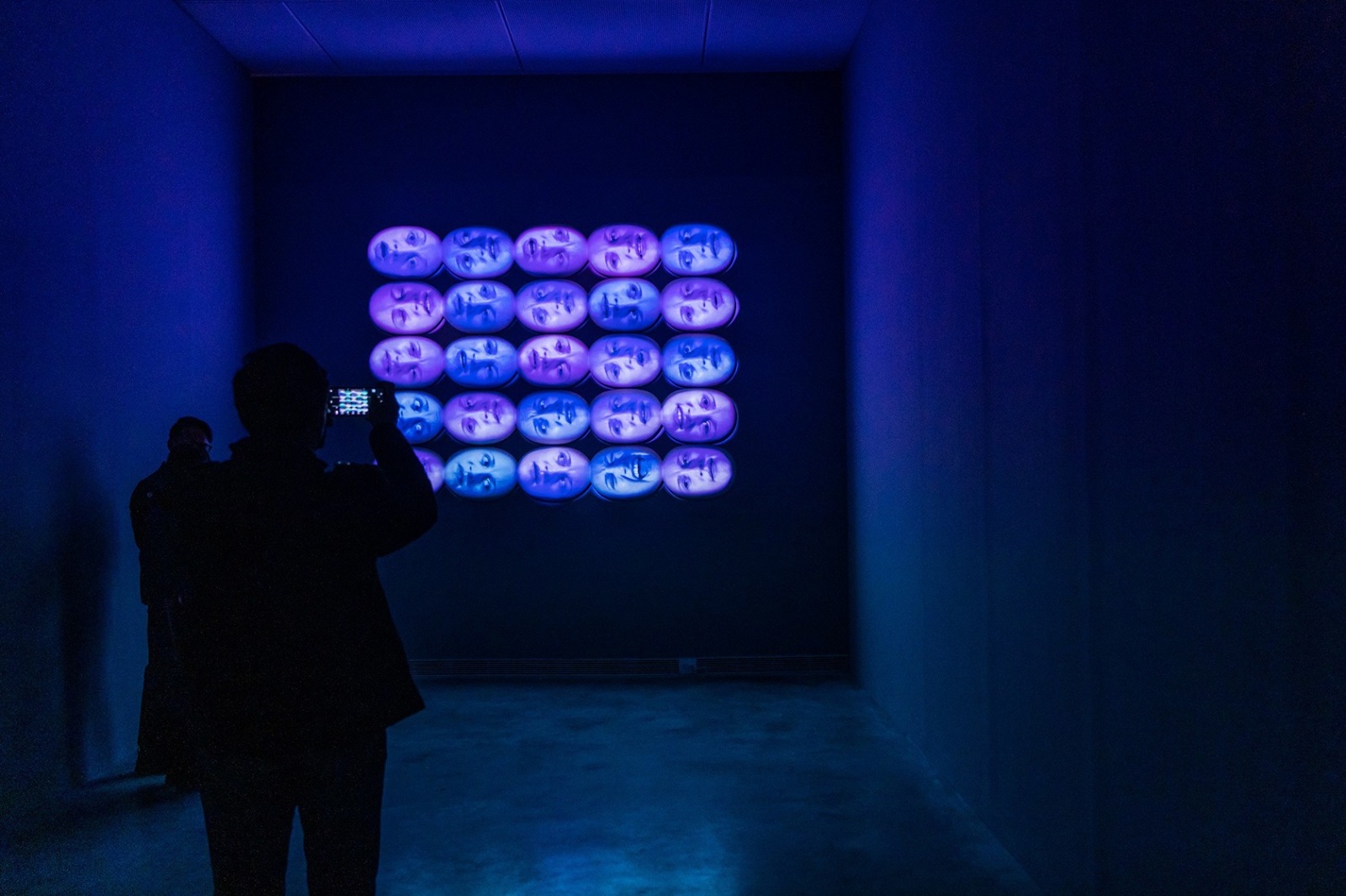 Tony Oursler: Black Box, Installation View