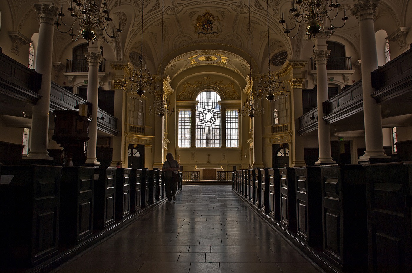 Shirazeh Houshiary and Pip Horne, East Window, 2008