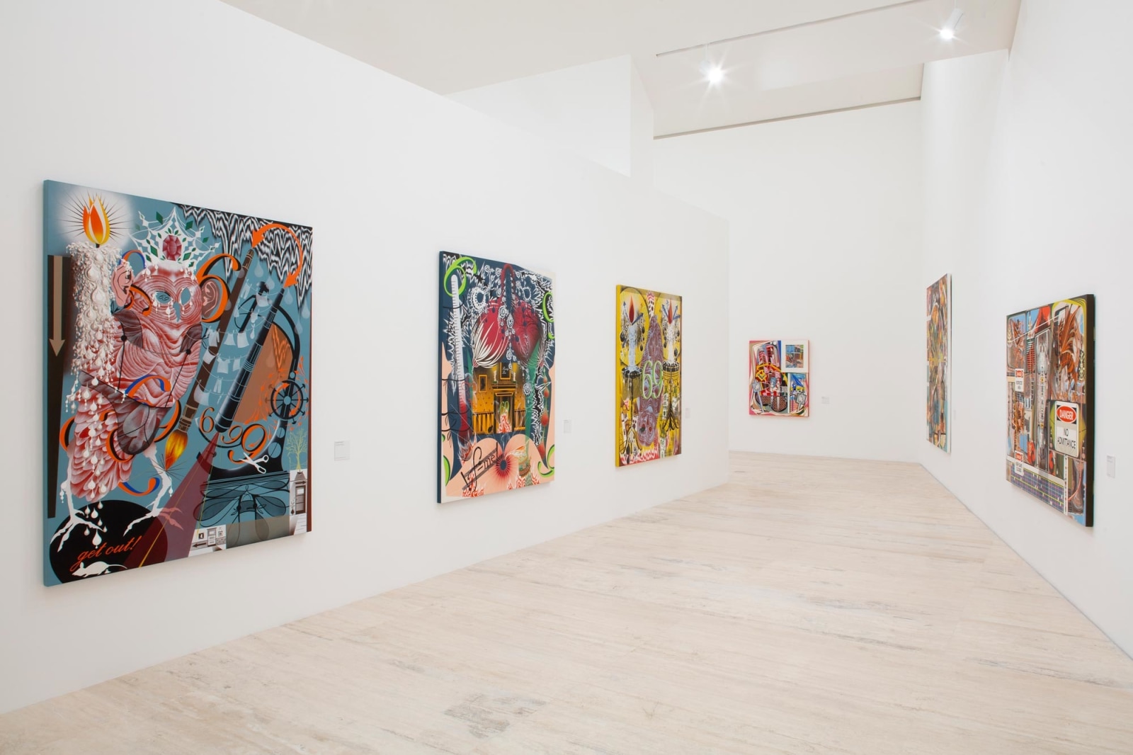 Lari Pittman: Lo Que Se Ve, Se Pregunta, Installation view