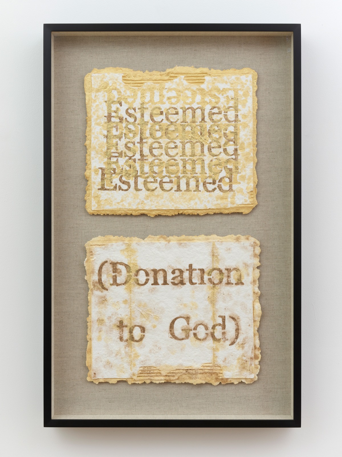 NARI WARD, Esteemed; (Donation to God), 2018&ndash;2019