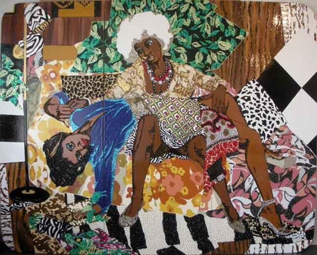 MICKALENE THOMAS La Lecon d&#039;amour, 2008