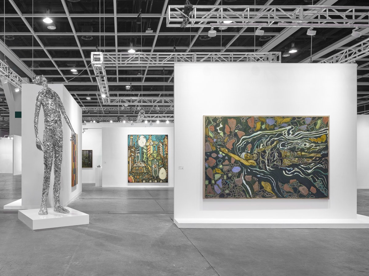 Art Basel Hong Kong 2022, Installation view, Lehmann Maupin, Booth 1C17