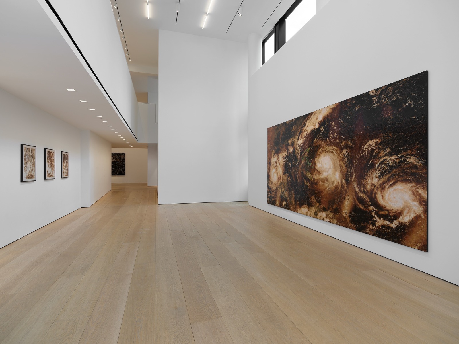 Teresita Fern&aacute;ndez:&nbsp;Maelstrom, Installation view, Lehmann Maupin, New York