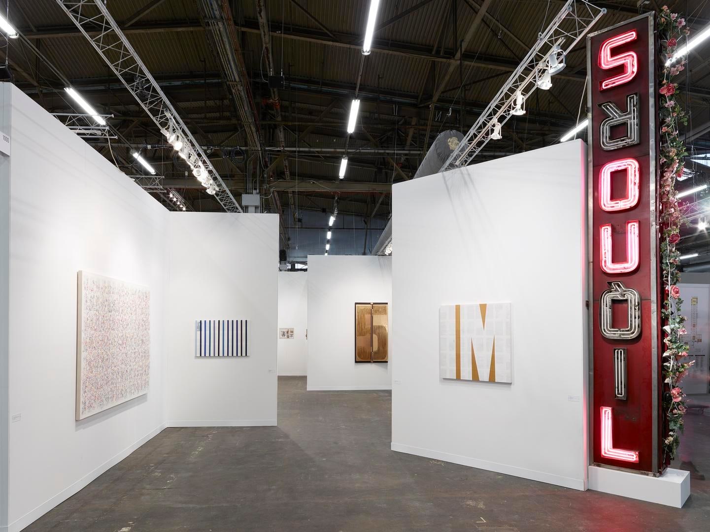  Installation view, Booth 1000, The Armory Show 2015