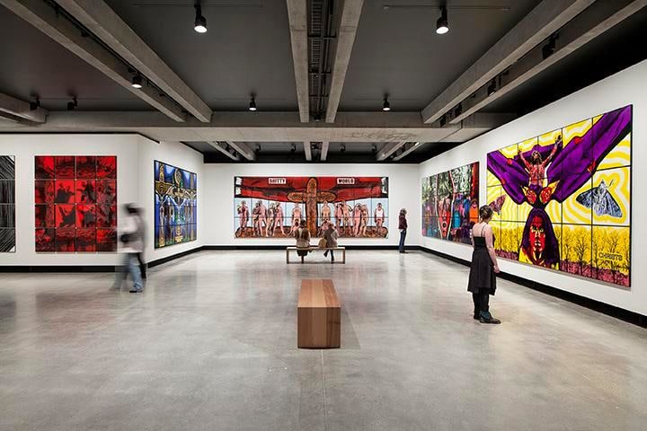  Gilbert &amp;amp; George: The Art Exhibition, at the Museum of Old and New Art, 	