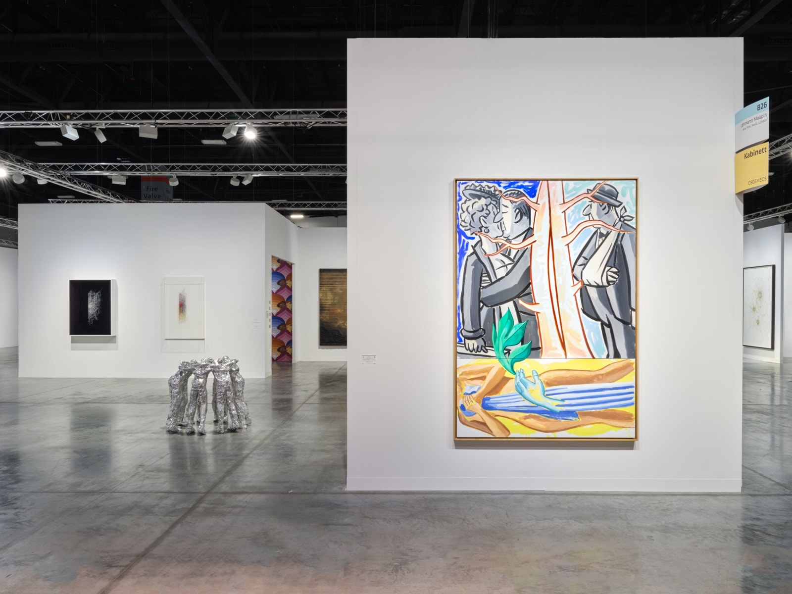 Art Basel Miami Beach 2023, Installation&nbsp;view, Lehmann Maupin, Booth B26