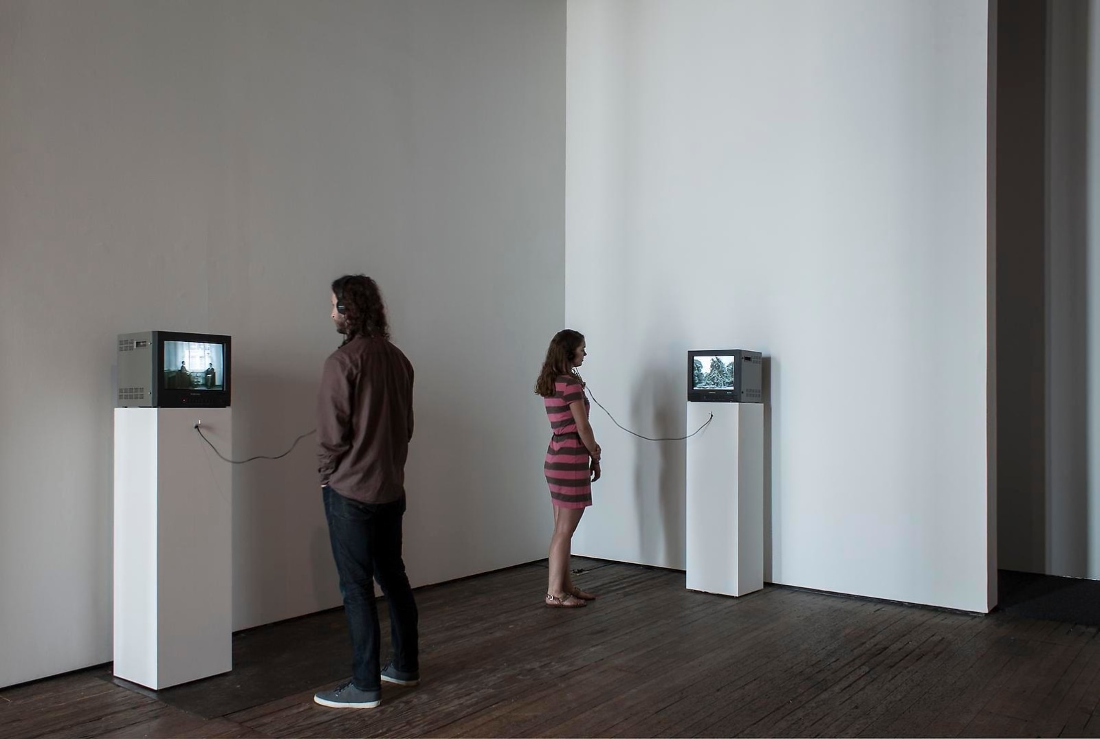 Gilbert &amp; George Films and Video Sculptures, 1972-1981 Installation view 4