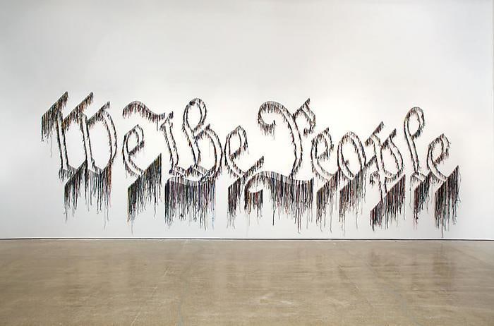 Nari Ward Installation view, We the People