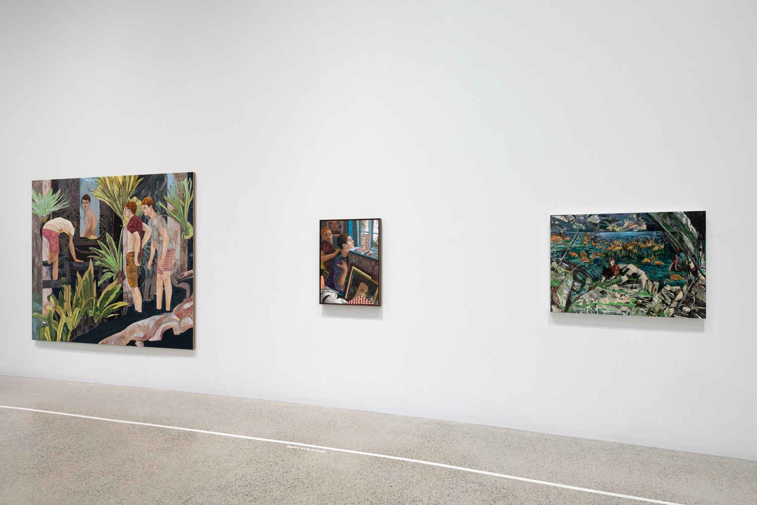 Hernan Bas: Choose Your Own Adventure, Installation View