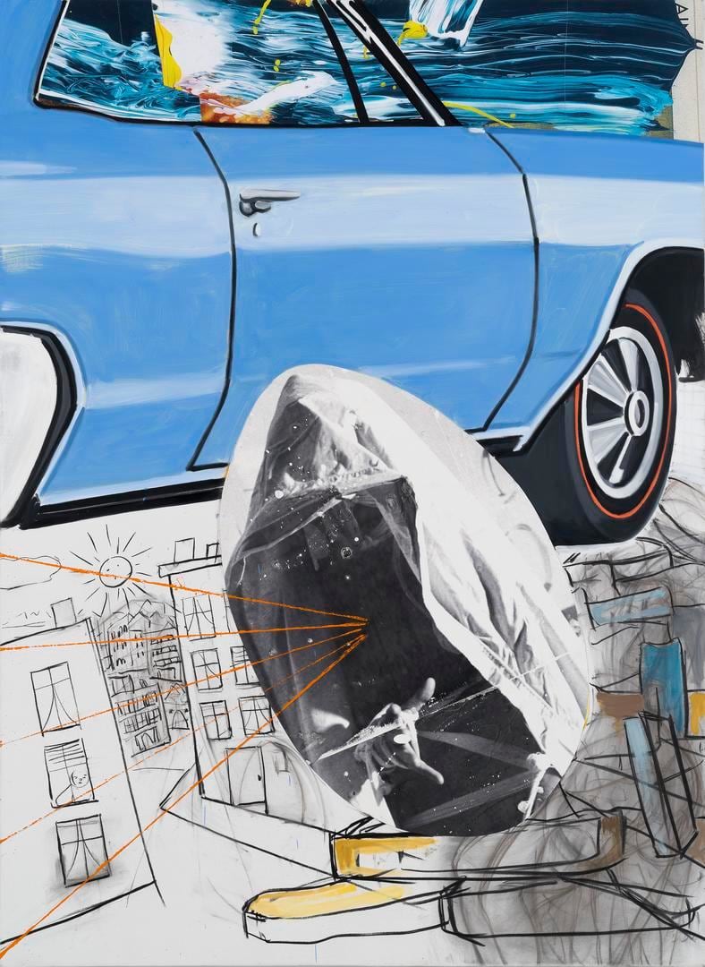 DAVID SALLE Buick-Town, 2016