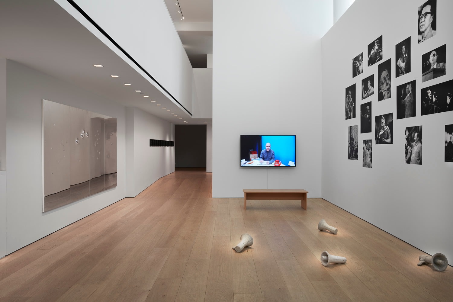 Kader Attia,&nbsp;Mirrors of Emotion, Installation view, Lehmann Maupin, New York