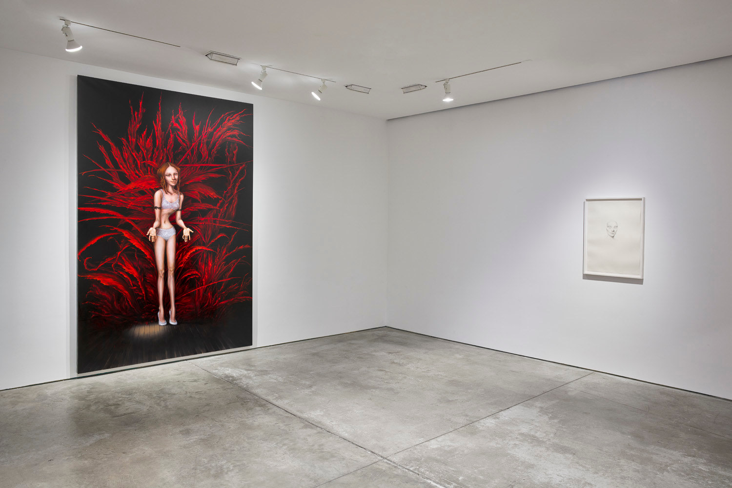 Margherita Manzelli,&nbsp;Bluebird, Installation view, Lehmann Maupin, New York, 2019