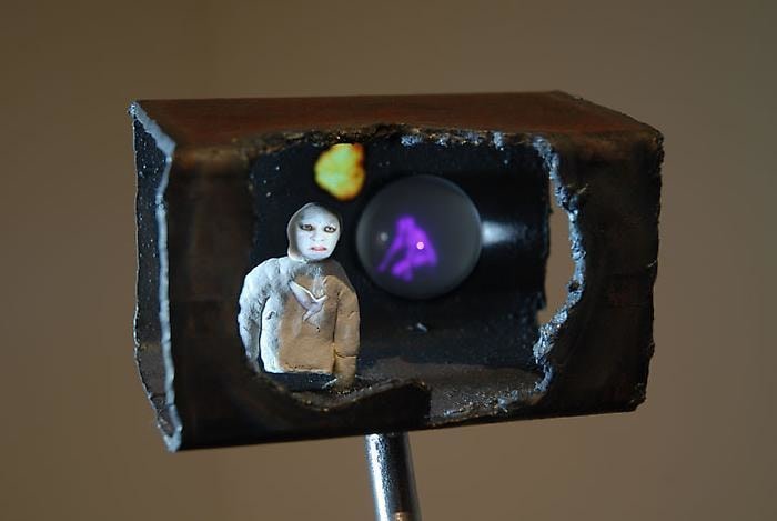 TONY OURSLER Bunker (detail), 2010