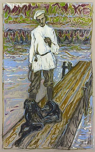 BILLY CHILDISH Rachmaninov (Dog and Man), 2011