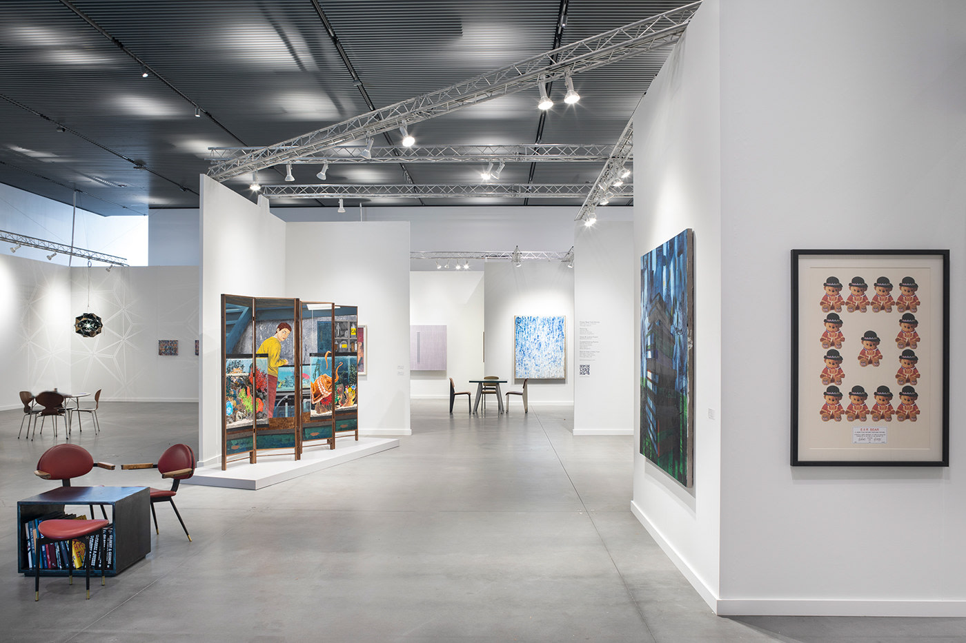 Frieze New York 2021, Installation view, Lehmann Maupin, Booth A05