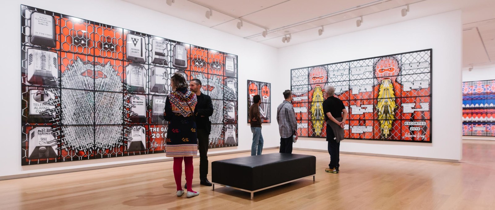 Gilbert &amp;amp; George: The Tāmaki Makaurau Auckland Exhibition 2022, Installation View