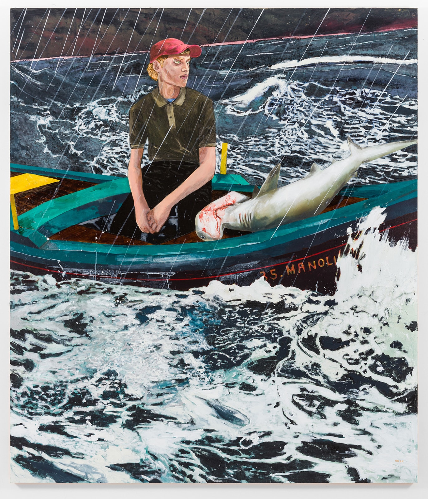 HERNAN BAS, The Young Man &amp;amp; the Sea, 2020