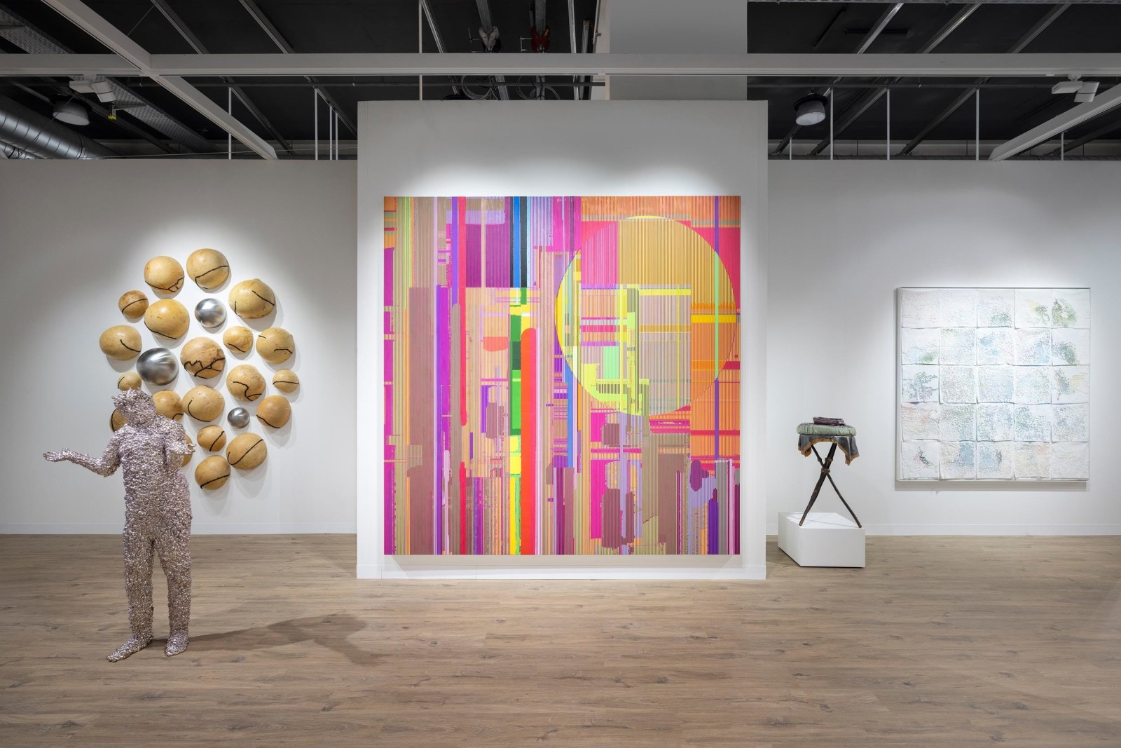 Art Basel 2023, Installation view, Lehmann Maupin, Booth K9