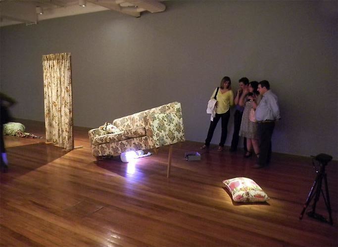 TONY OURSLER Installation View