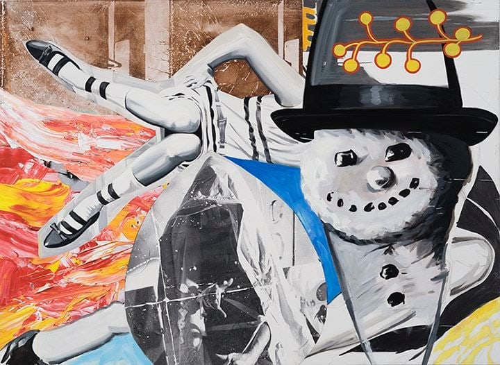 DAVID SALLE Smoke Kools, 2014-2016