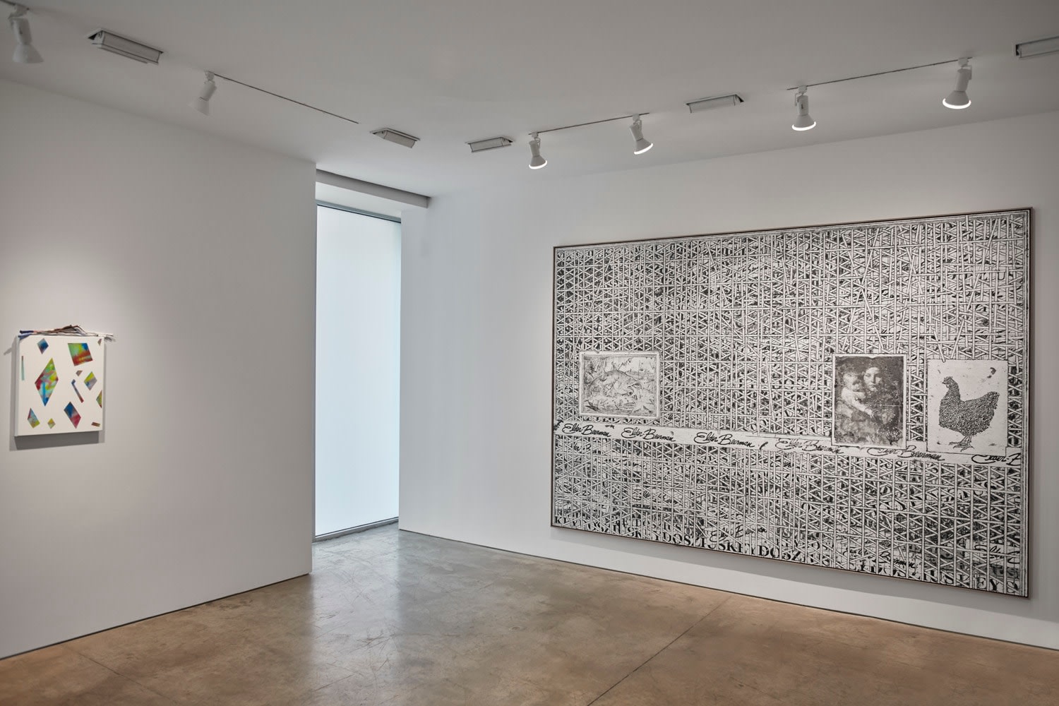 cart, horse, cart, Installation view at Lehmann Maupin, New York 24th Street