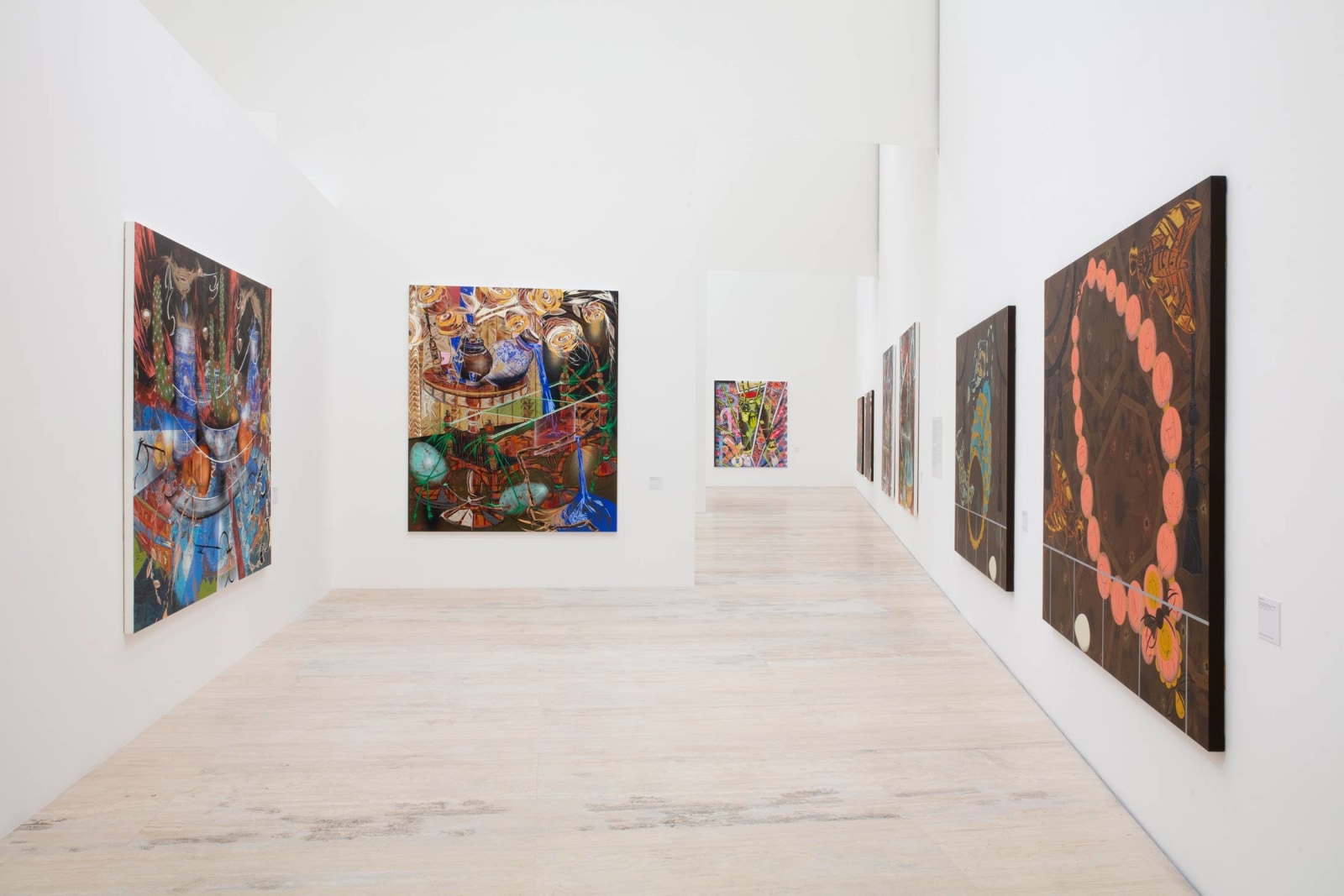 Lari Pittman: Lo Que Se Ve, Se Pregunta, Installation view