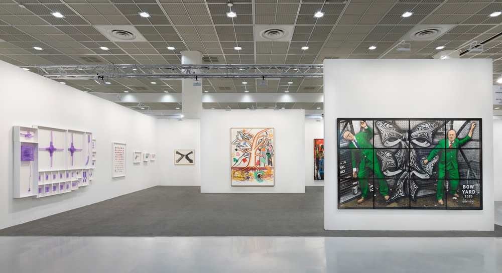 Installation view, Lehmann Maupin, KIAF, Seoul, Booth A44